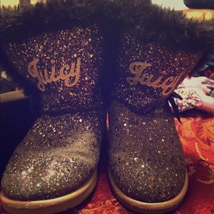 Black Juicy Couture Boots